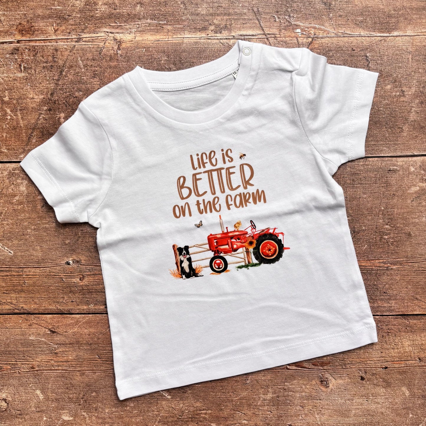 Life is Better on the Farm Short Sleeve T-Shirt 12-18m