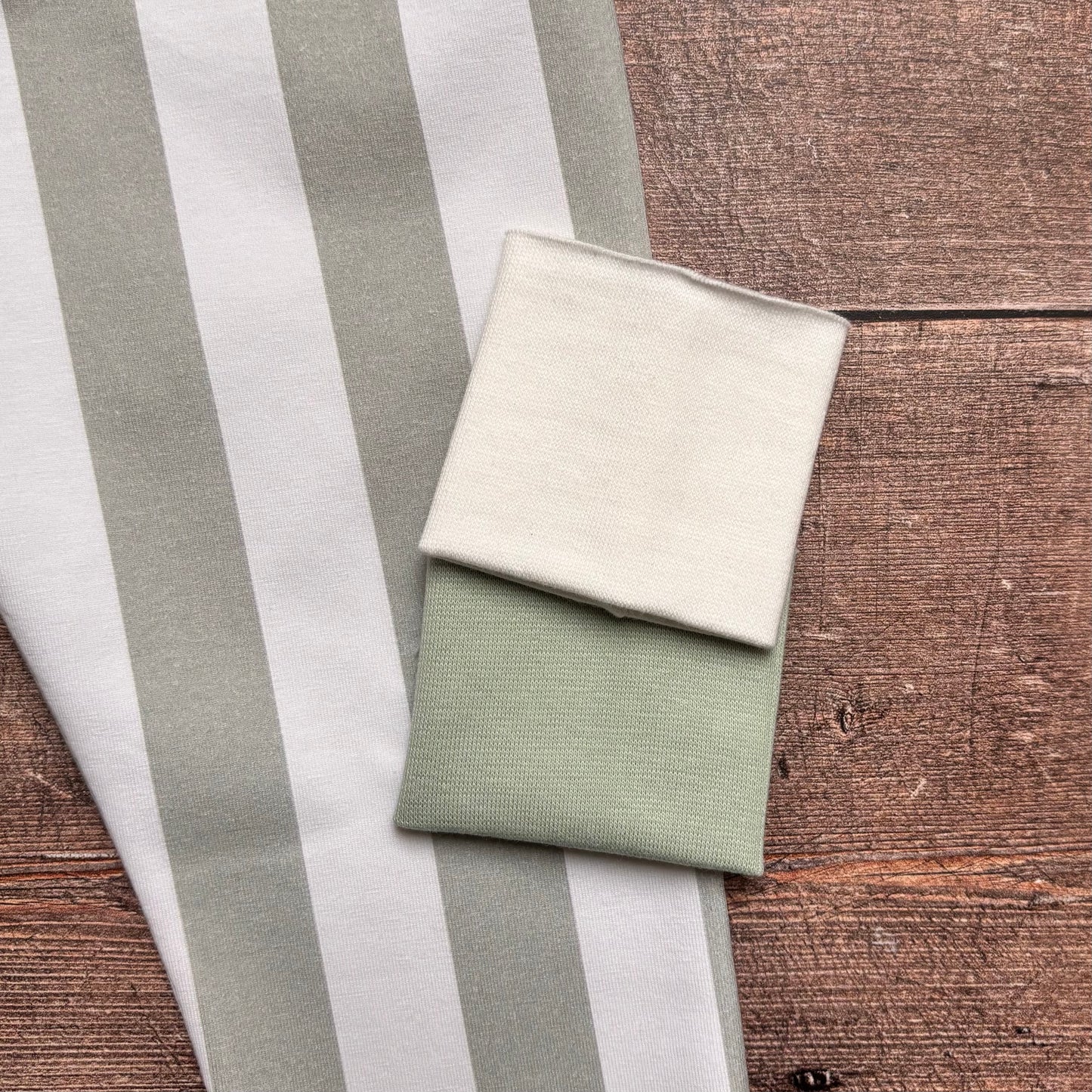 Sage Stripes Child & Baby T-Shirt - Short or Long Sleeve