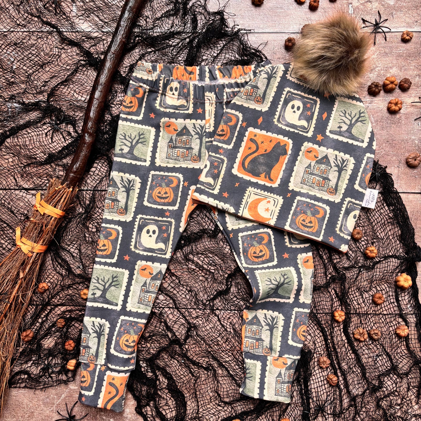 Halloween Stamps Toddler & Child Leggings