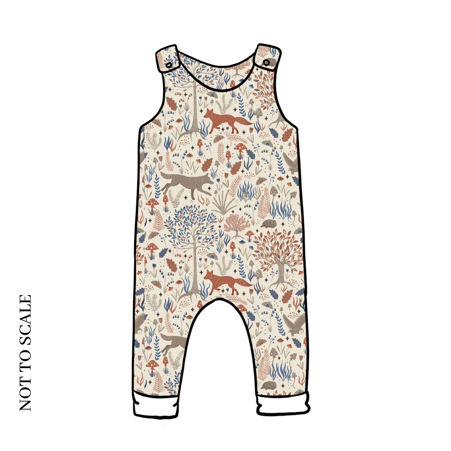Autumn Forest Romper