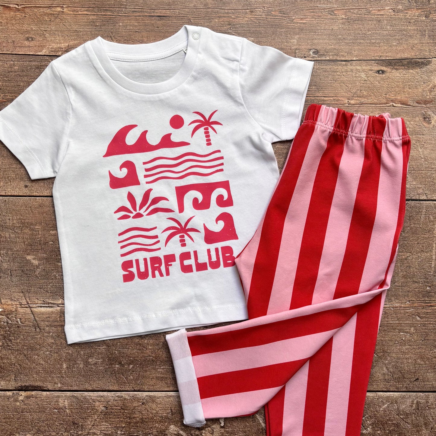 Pink Surf Club T-Shirt 12-18m