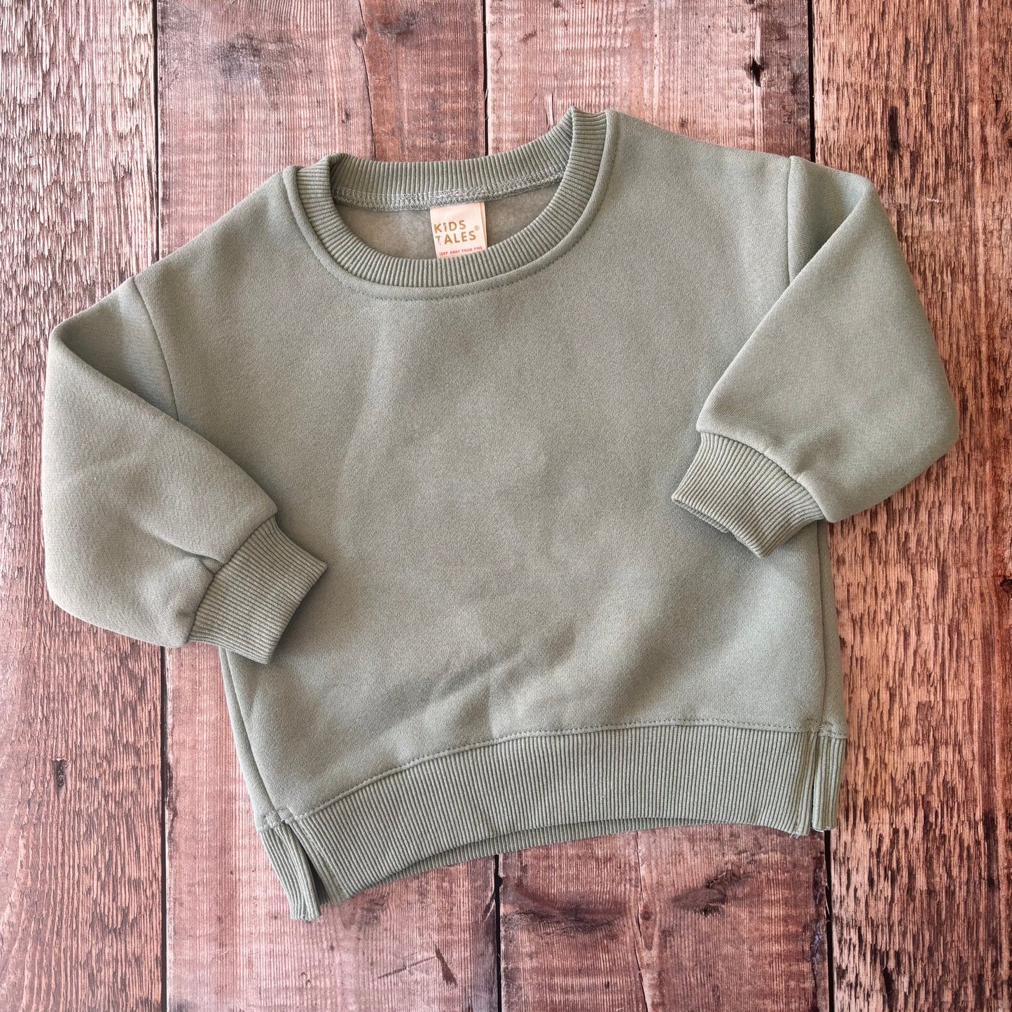 Sage Sweatshirt - 3-12m
