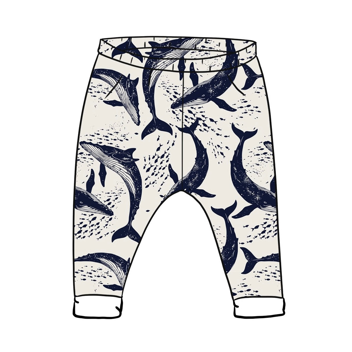 Whale Pod Leggings