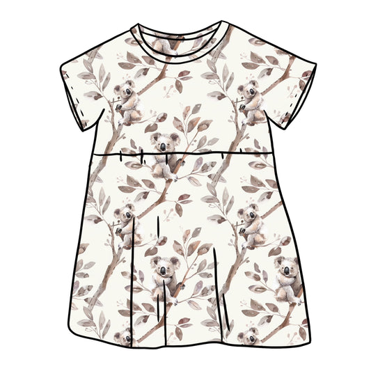 Koalas Short Sleeve Dress