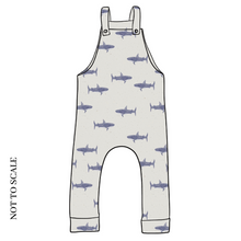 Load image into Gallery viewer, Sharks Dungarees
