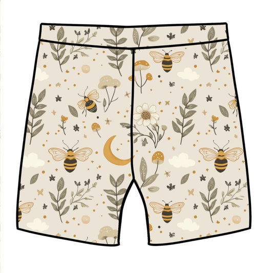 Bees & Moon Baby & Child Lounge Shorts