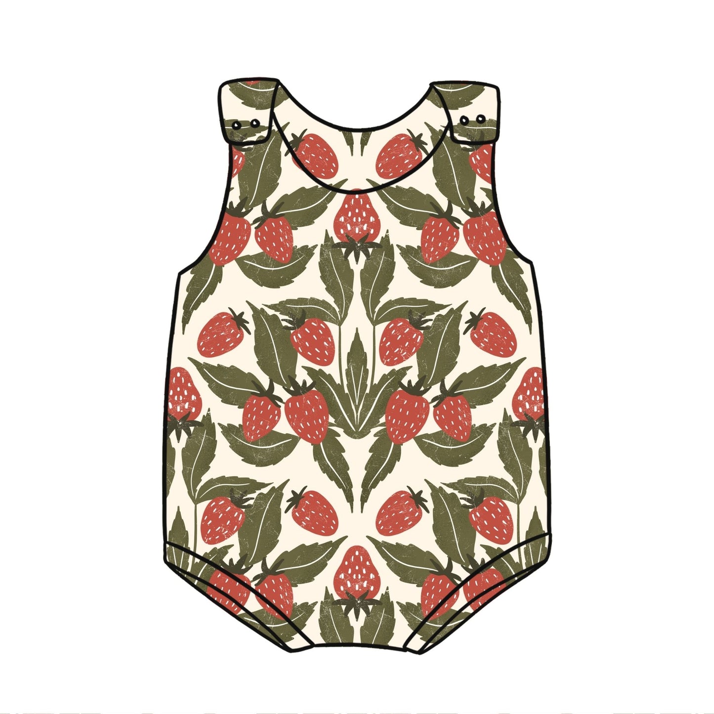 Strawberry Fields Child & Baby Bloomer Romper