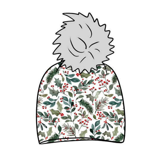 Winter Berries Child & Baby Bobble Hat