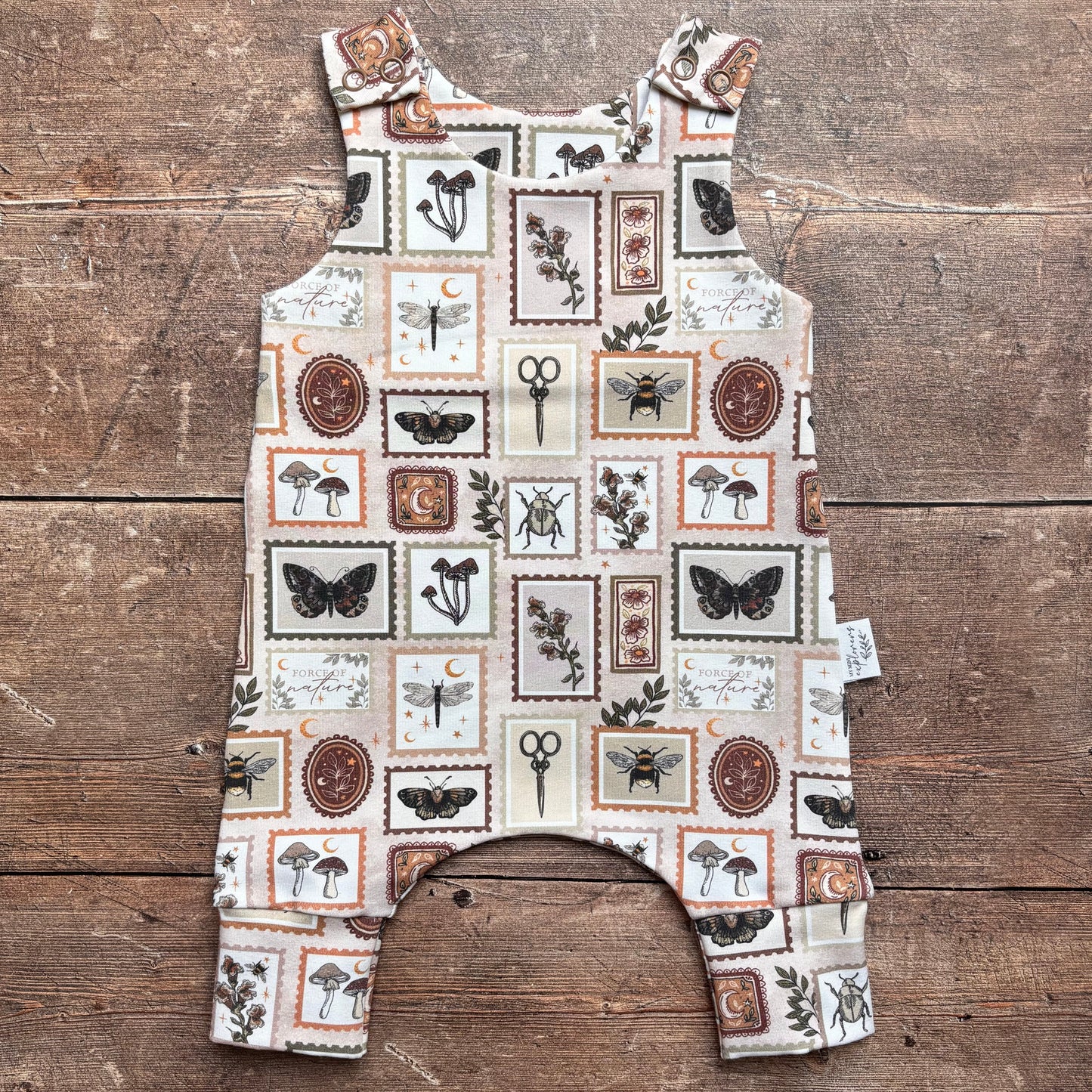 Botany Stamps Child & Baby Full Length Romper