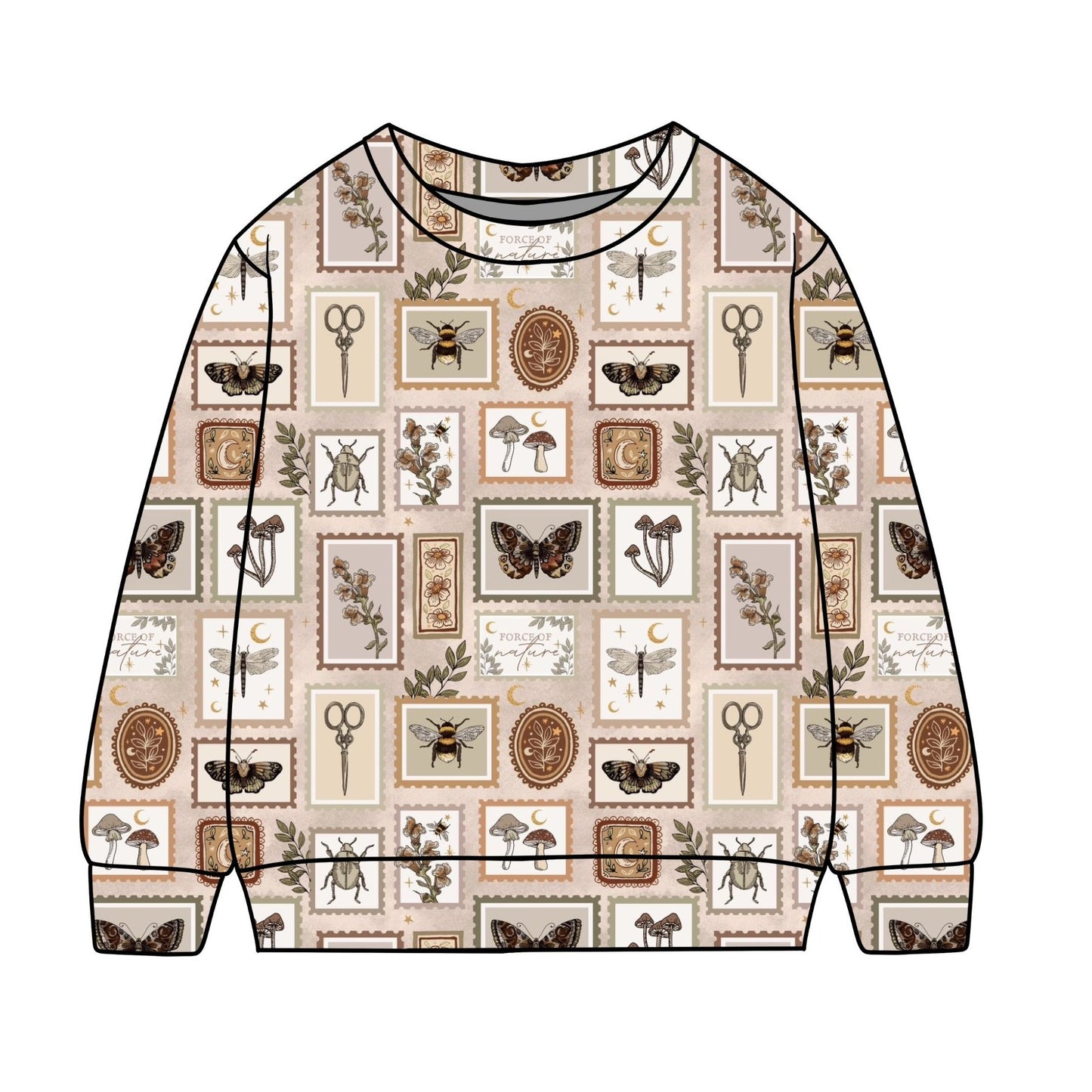 Botany Stamps Child & Baby Sweatshirt