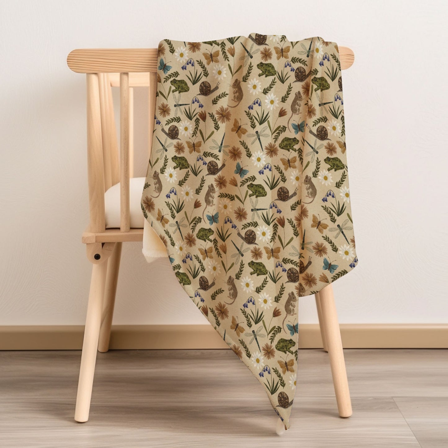 Busy Meadow Child & Baby Snuggle Blanket