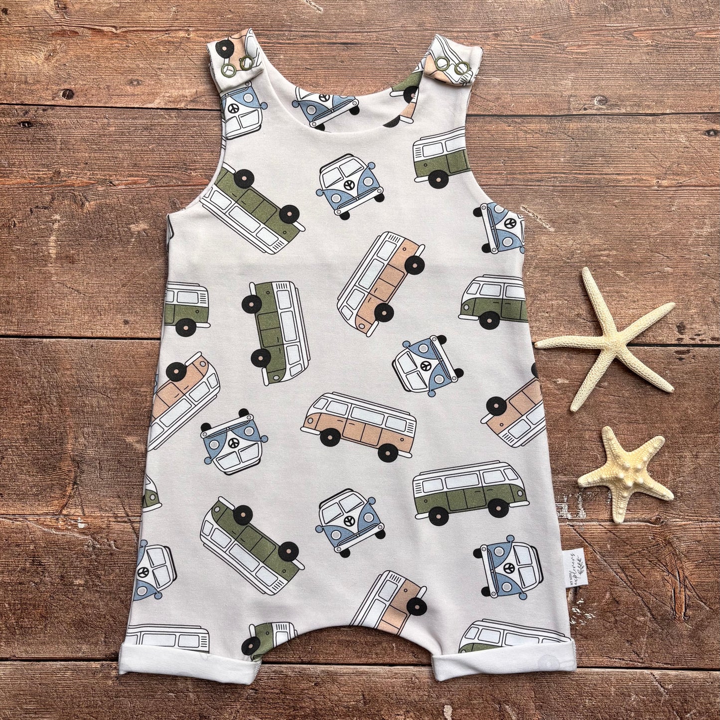 Classic Campers Short Romper 6-9m