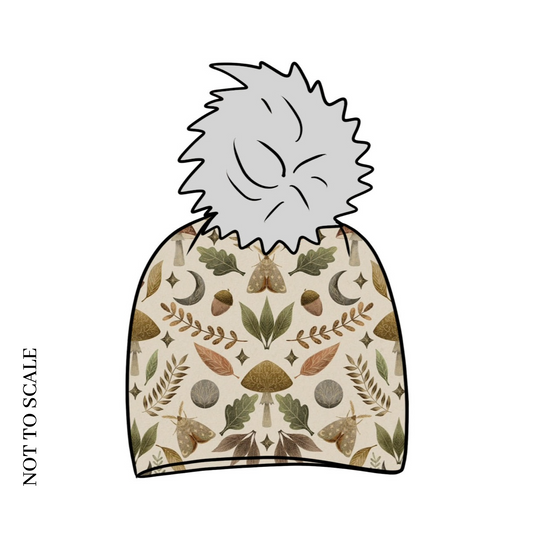 Moth & Moon Bobble Hat