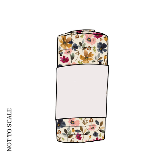 Wild Floral Muslin Swaddle Blanket