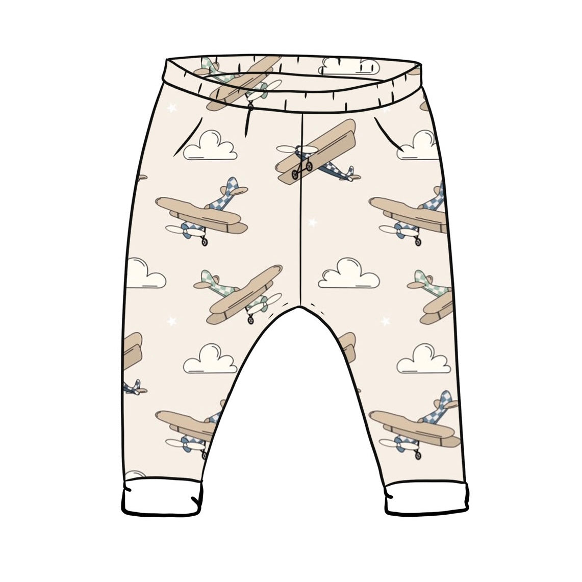 Vintage Airplanes Leggings