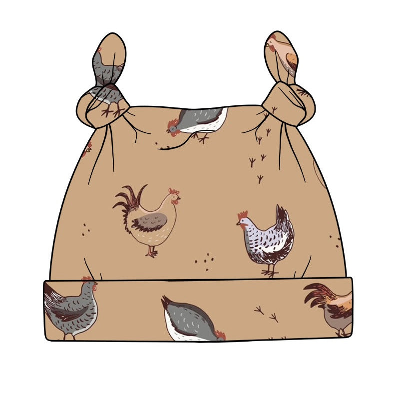 Chickens Knotted Hat