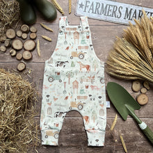 Load image into Gallery viewer, Farmyard Dungarees
