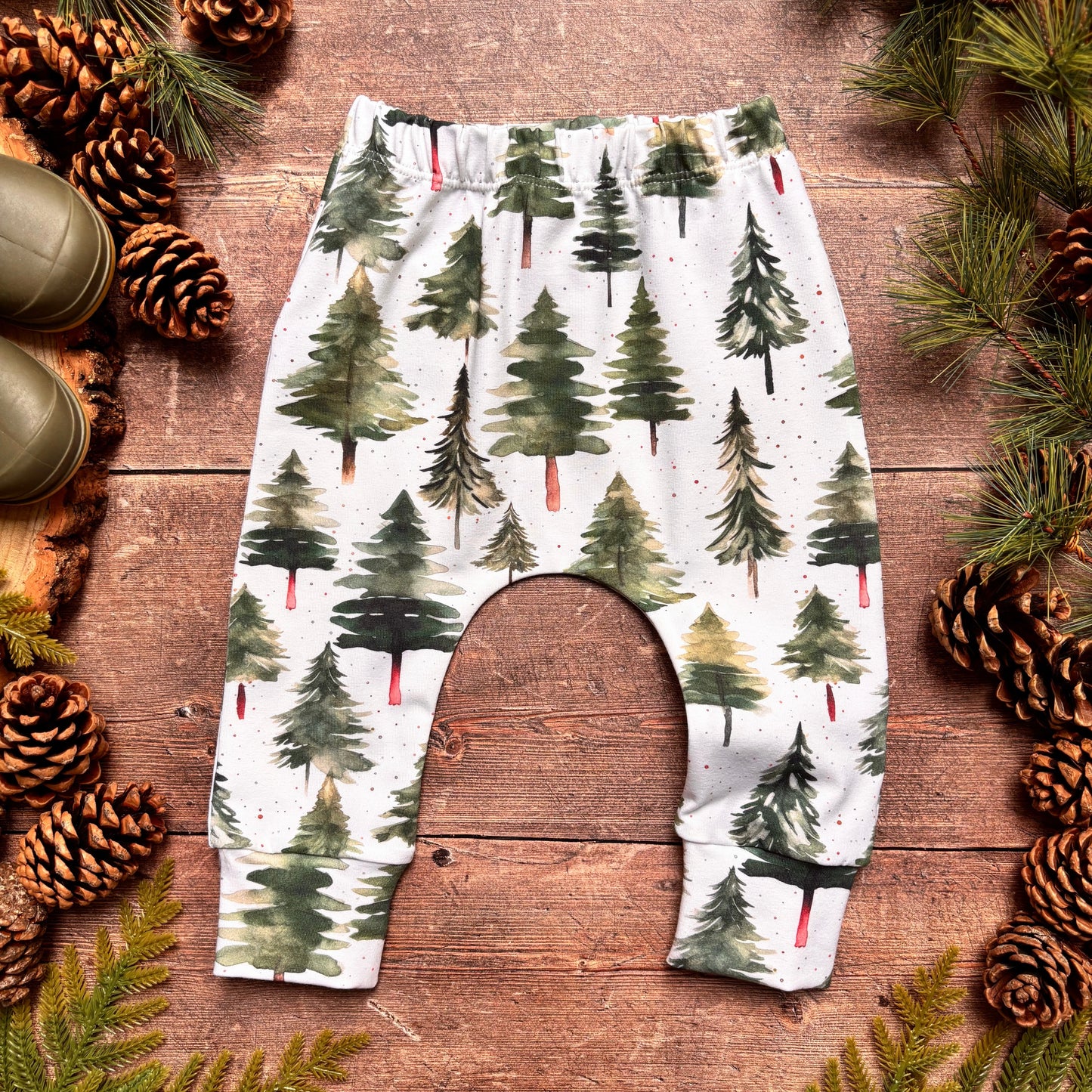 Scandi Woodland Harems 6-9m