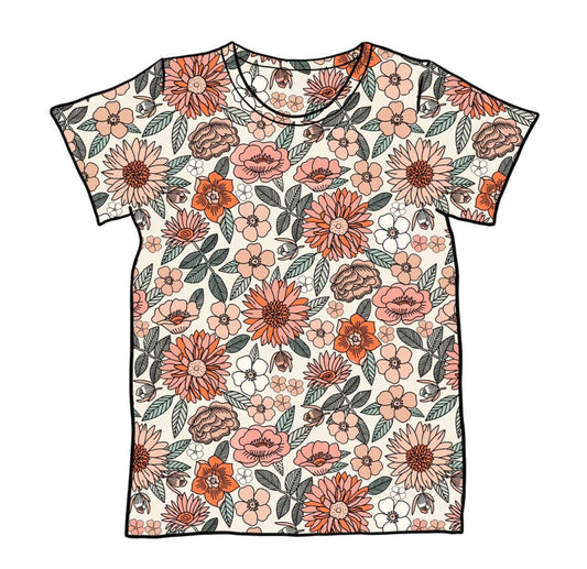 Retro Floral T-Shirt