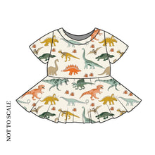 Load image into Gallery viewer, Jurassic Party Peplum Top
