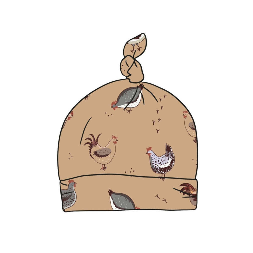 Chickens Knotted Hat