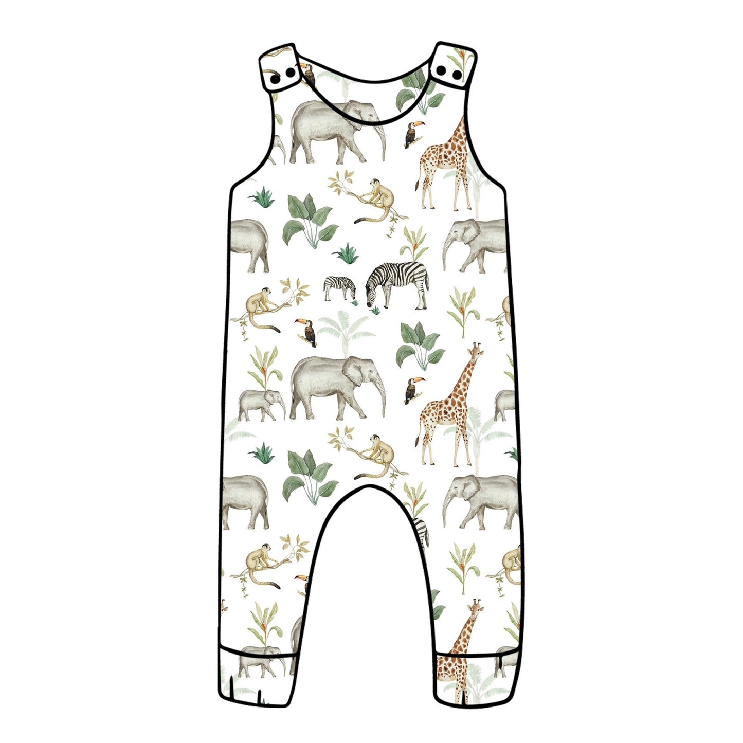 Safari Romper