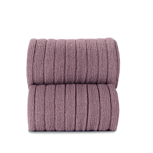 Cóndor Cotton Rib Knee High Socks - IRIS