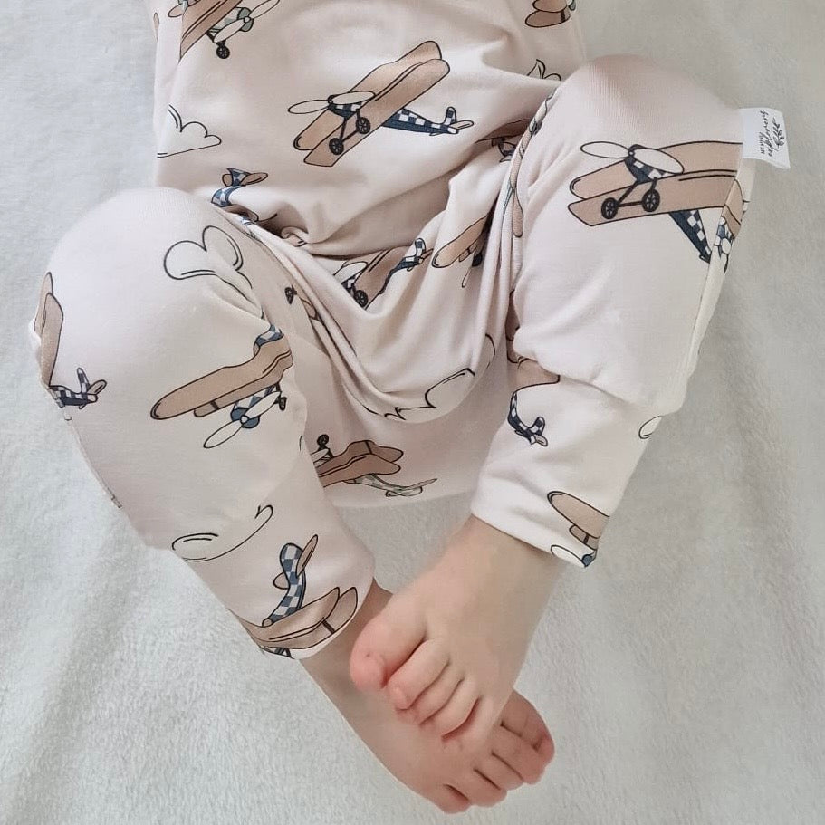 Vintage Airplanes Romper