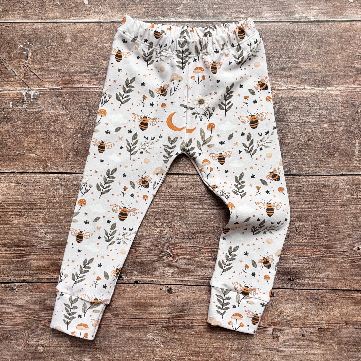Bees & Moon Toddler & Child Leggings
