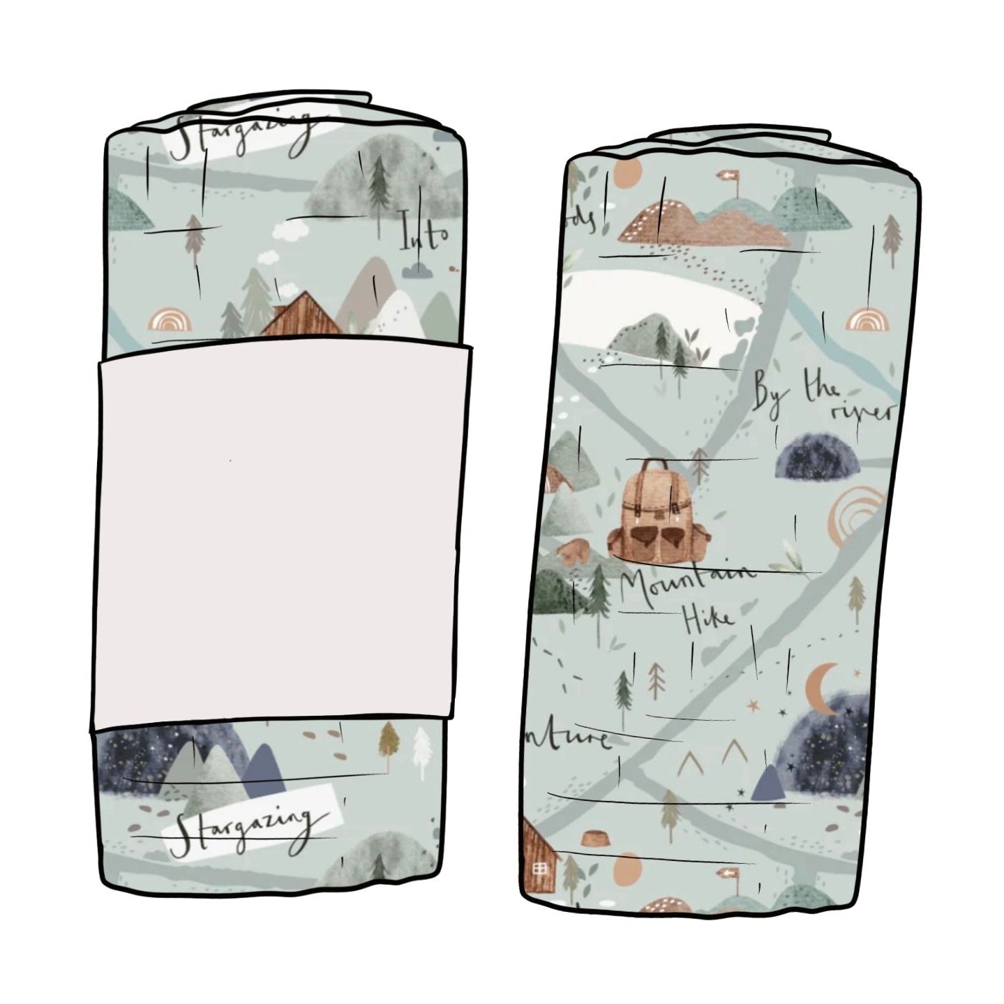Explorer Muslin Baby & Toddler Swaddle Blanket