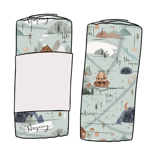 Explorer Muslin Baby & Toddler Swaddle Blanket