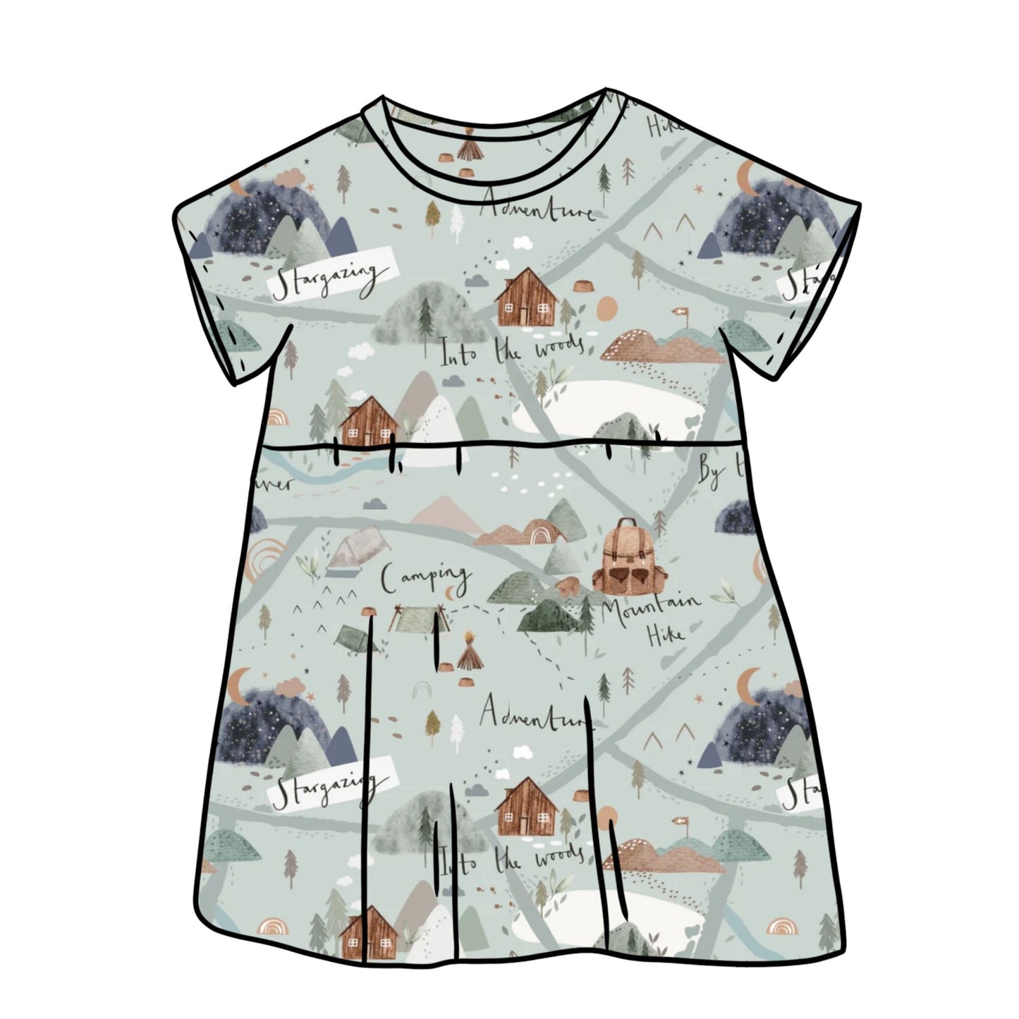 Explorers Short Sleeve Dress