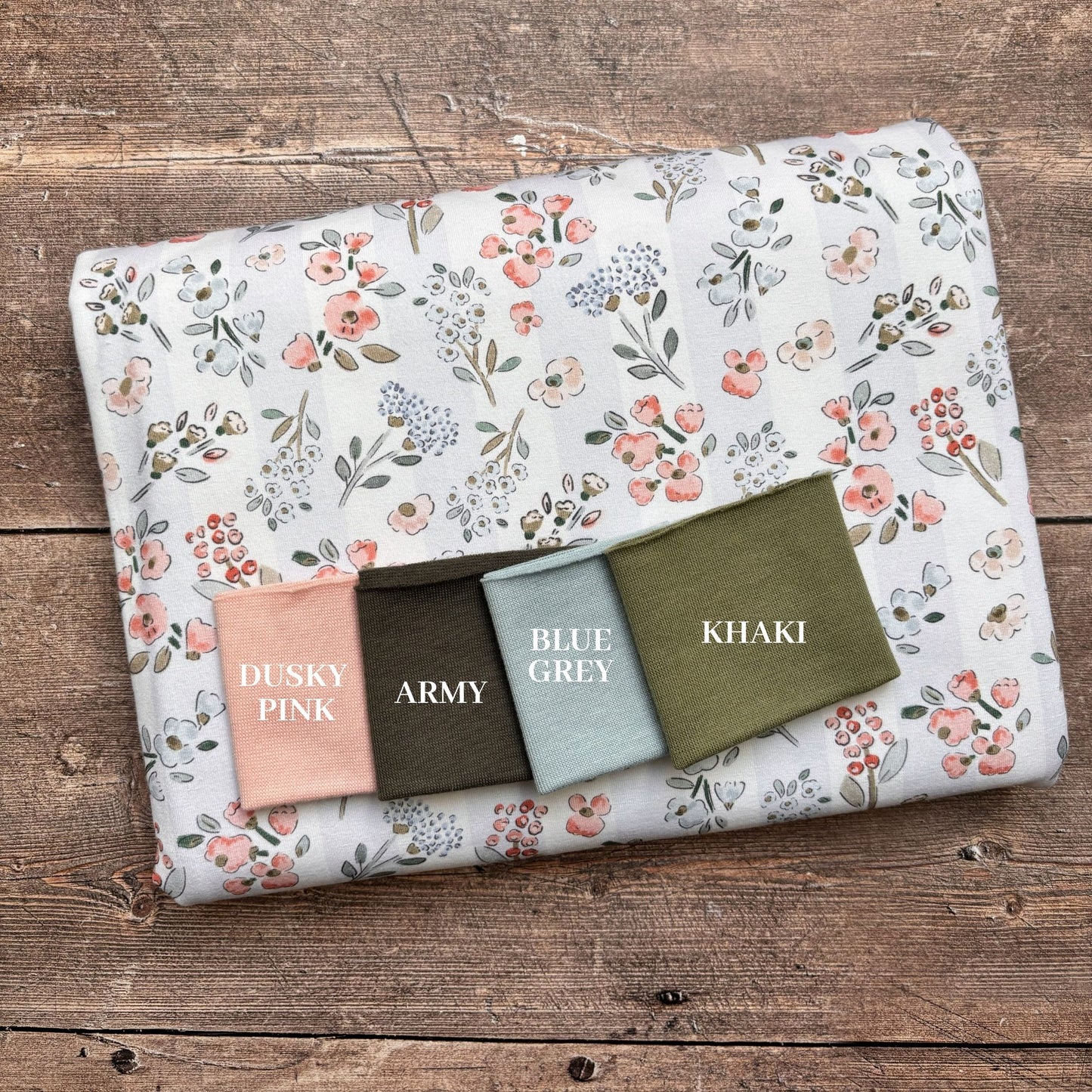 Floral Stripes Child & Baby T-Shirt - Short or Long Sleeve