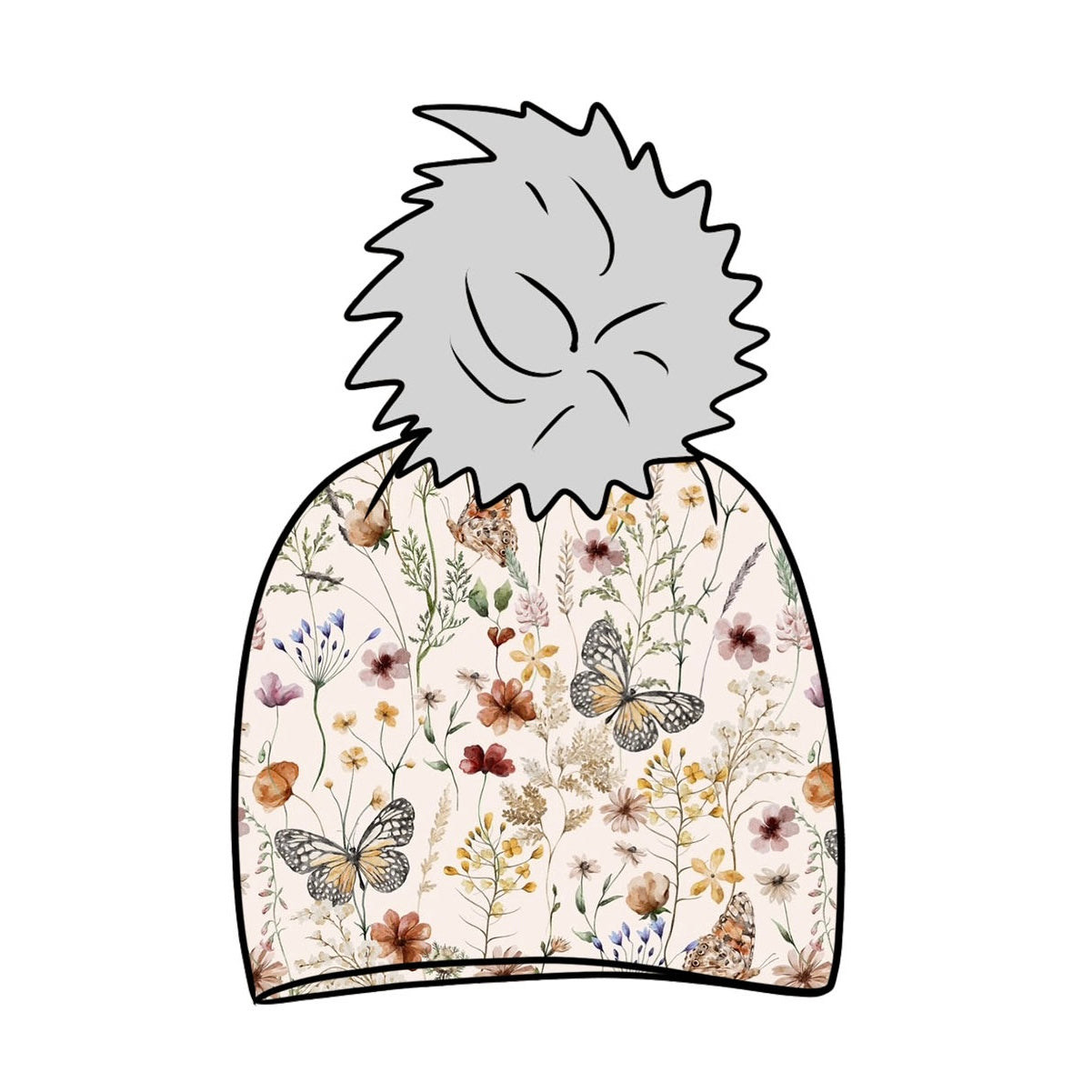Wild Meadow Bobble Hat
