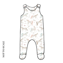 Load image into Gallery viewer, Unicorn Dream Footed Romper
