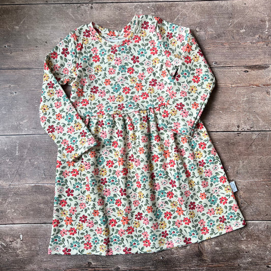 Ditsy Floral Child & Baby Long Sleeve Dress