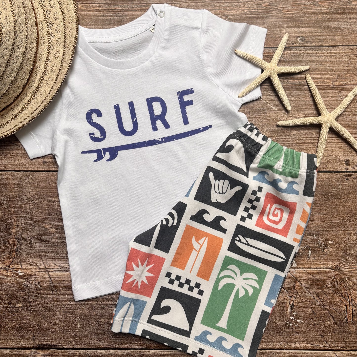 Surf T-Shirt 12-18m (brighter blue)