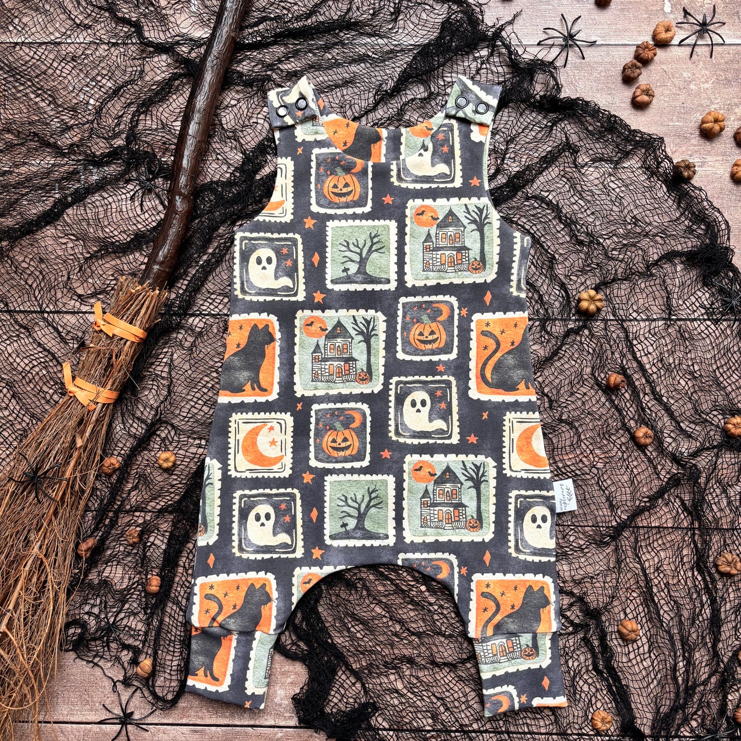 Halloween Stamps Child & Baby Full Length Romper