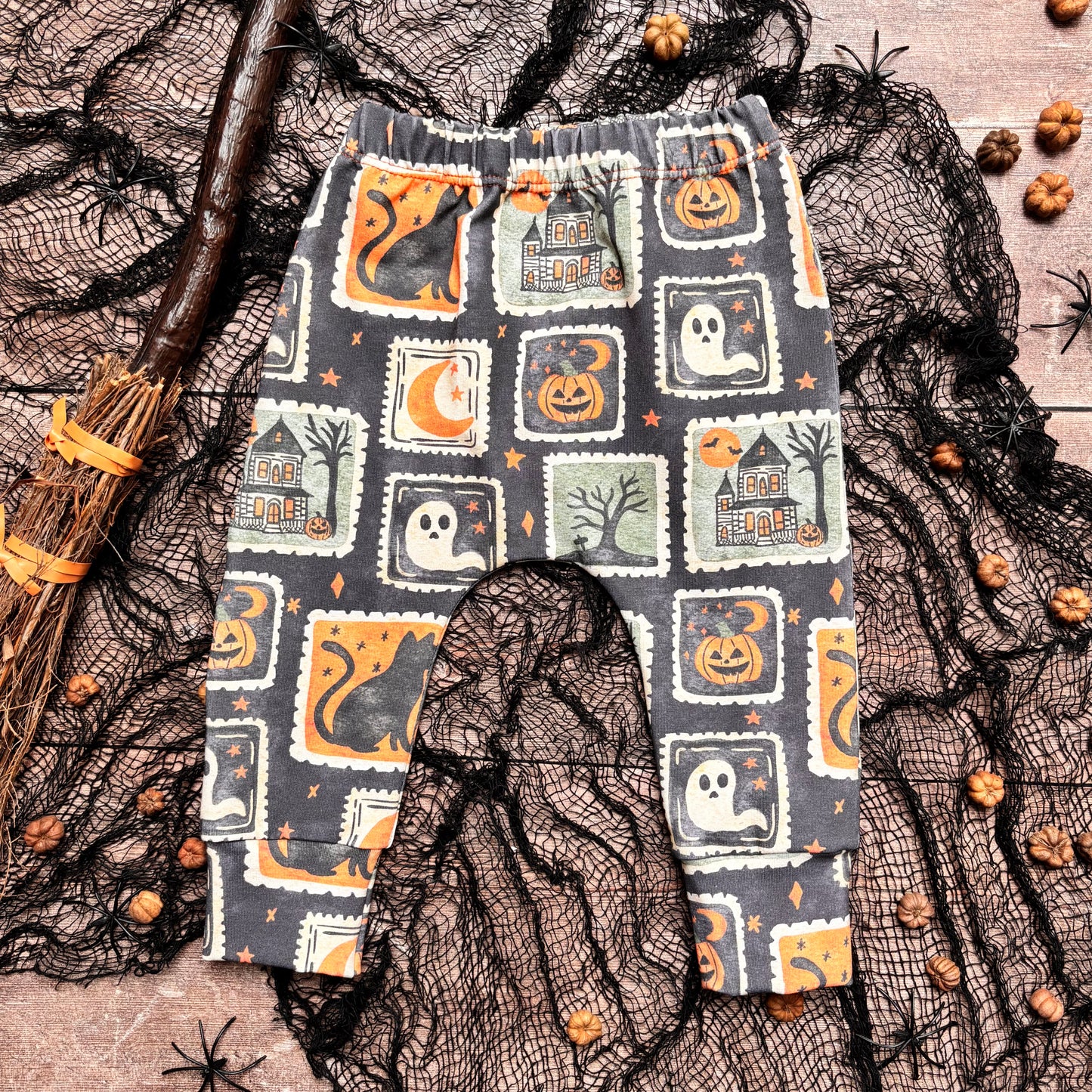 Halloween Stamps Harems 0-3m