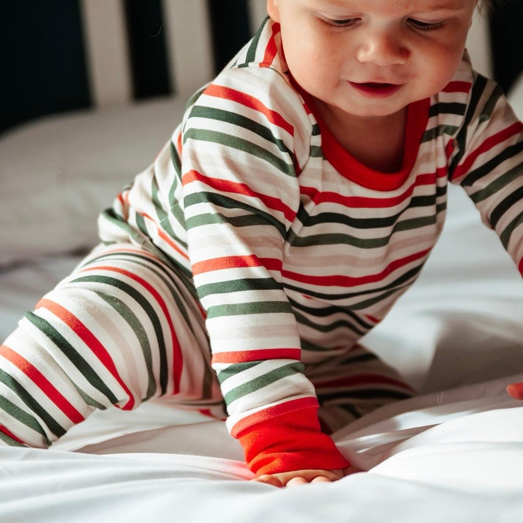 Christmas Stripes Child & Baby Long Sleeve T-Shirt