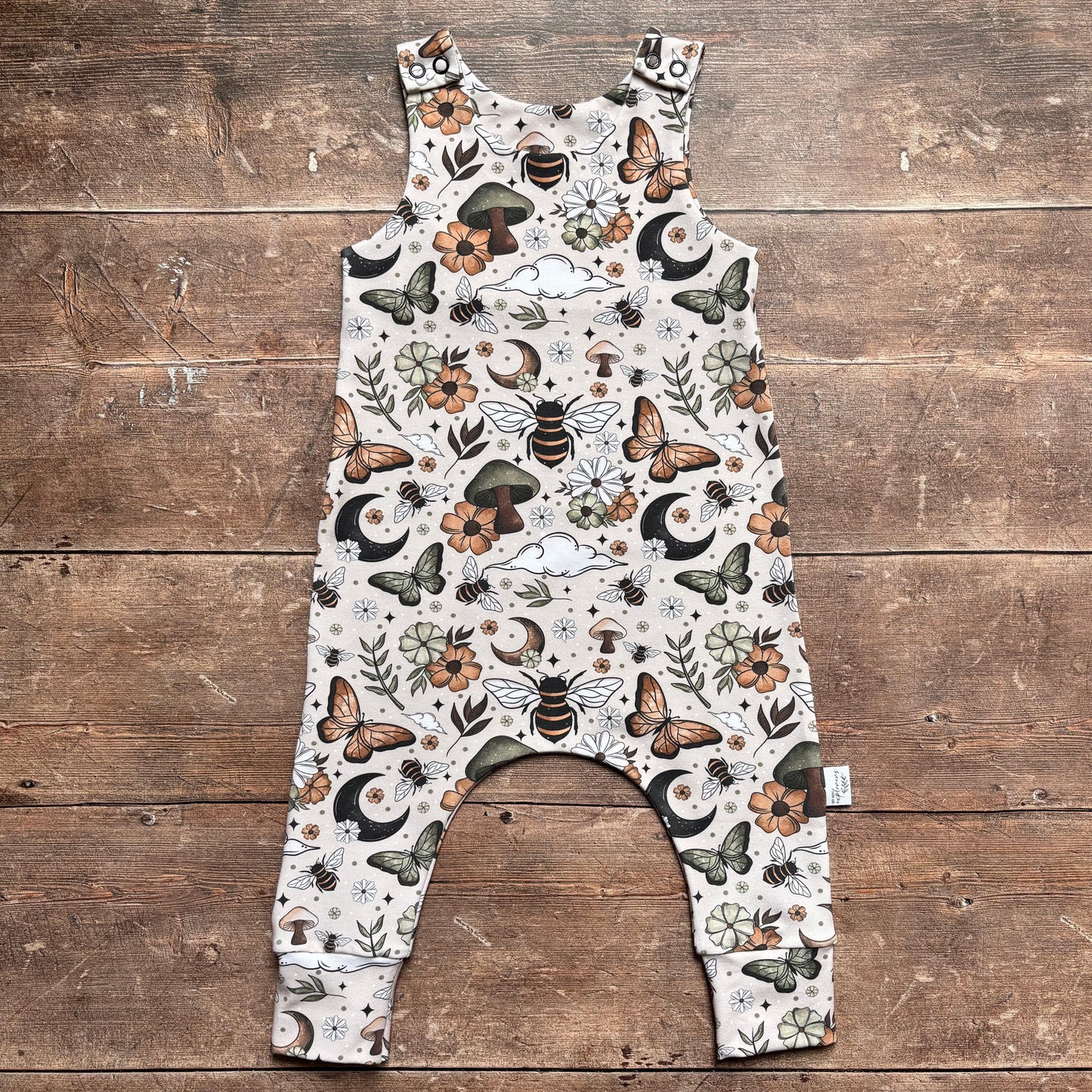 Fall Bees Child & Baby Full Length Romper
