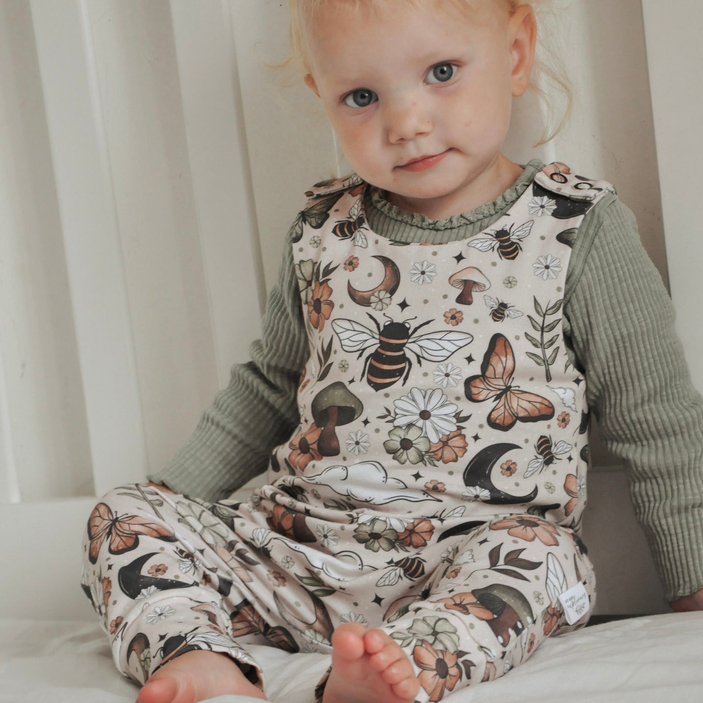 Fall Bees Child & Baby Full Length Romper