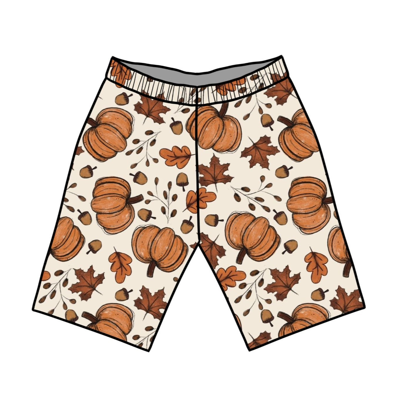 Harvest Vibes Child & Baby Hemmed Shorts