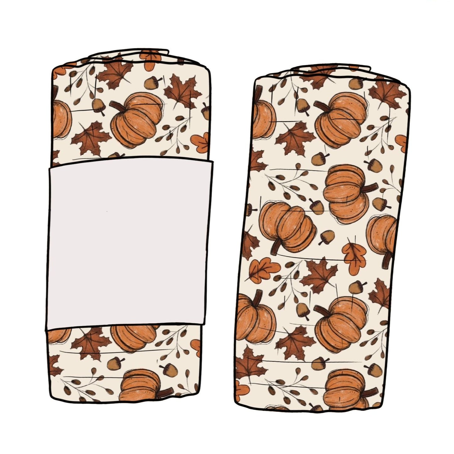 Harvest Vibes Baby & Toddler Muslin Swaddle Blanket