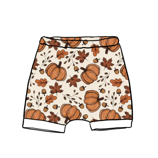 Harvest Vibes Child & Baby Rolled Shorts