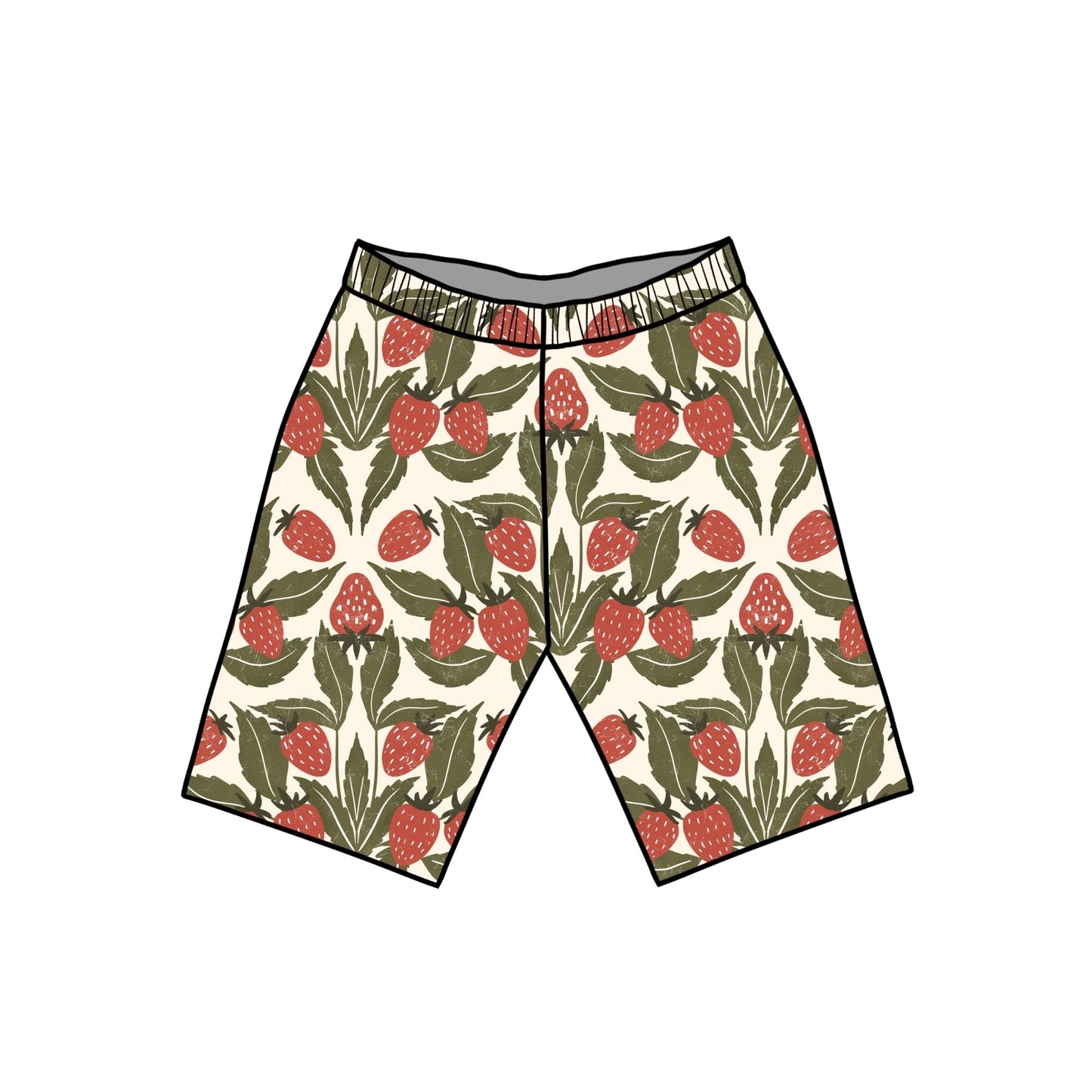 Strawberry Fields Child & Baby Shorts - Rolled or Hemmed