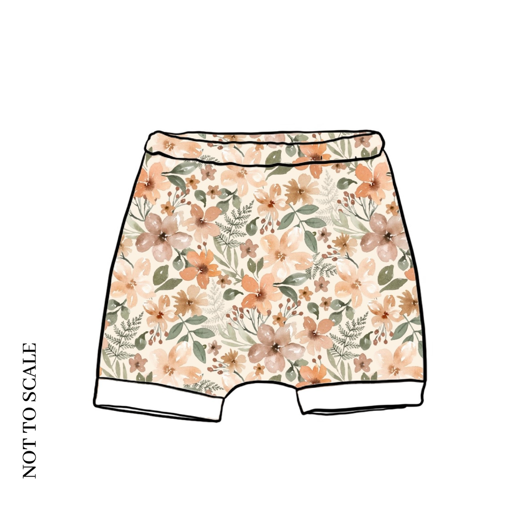 Floral Garden Rolled Shorts