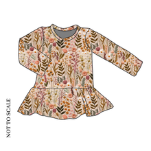 Load image into Gallery viewer, Embroidered Look Floral Peplum Top
