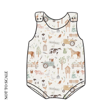 Load image into Gallery viewer, Farmyard Bloomer Romper
