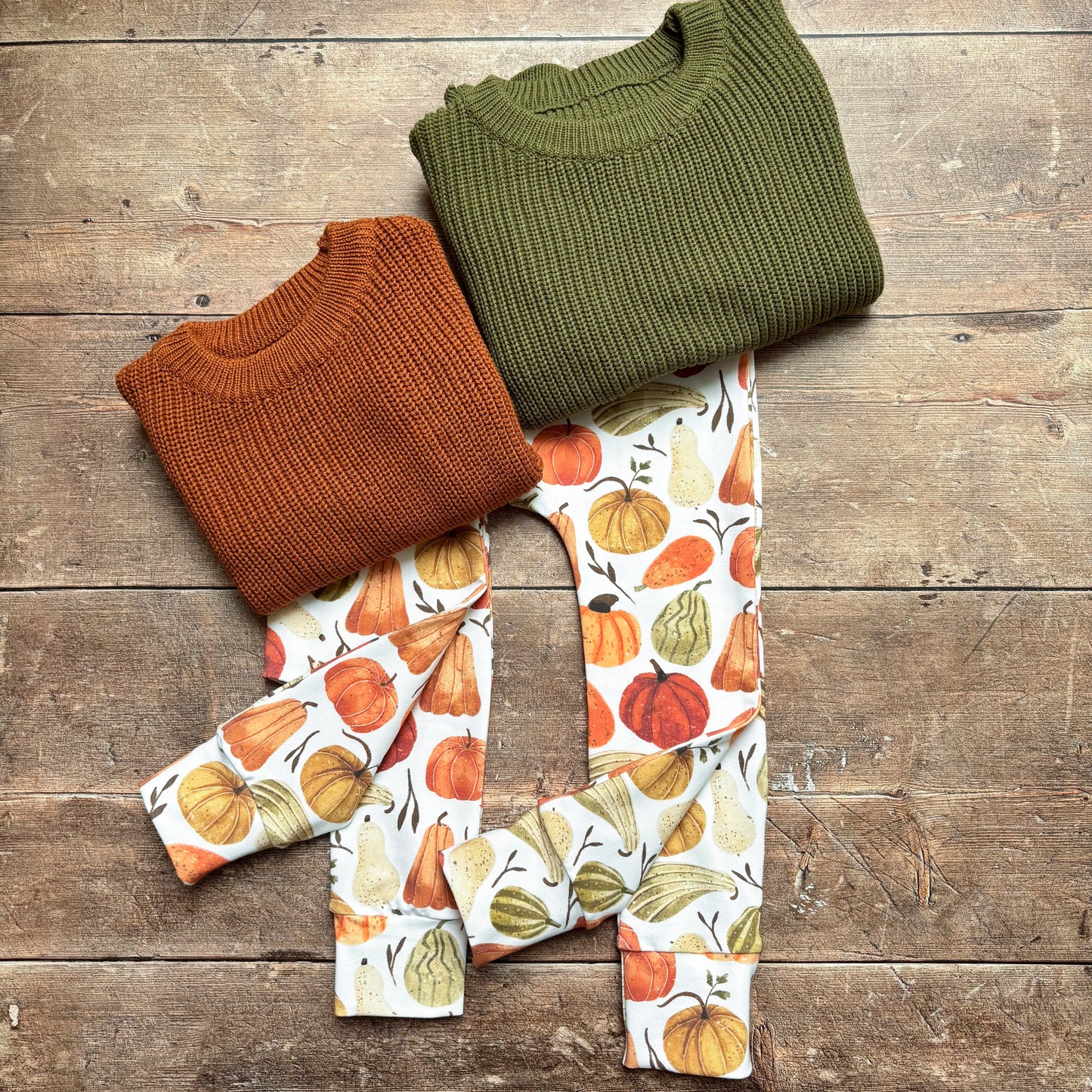Autumn Squashes Toddler & Child Leggings
